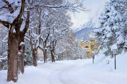 Seefeld Castle Winter, Seefeld castle in winter 01
