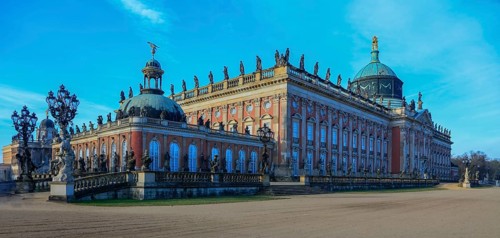 New Palace, Unesco World Heritage Park Sanssouci, Potsdam, Brandenburg, Germany, Europe