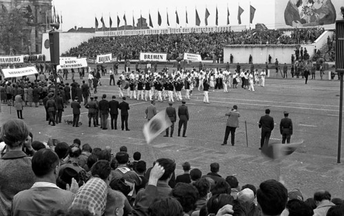 GDR, German Democratic Republic, Berlin (East) : The German Meeting of the Free German Youth (FDJ)
