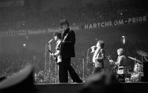 The Rolling Stones' performance in Dortmund's Westfalenhalle in 1966 was accompanied by some fans