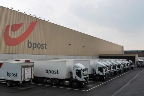 Neder-Over-Heembeek, Brussels Capital Region, Belgium, 06 13 2020 The new Brussels X Bpost sorting