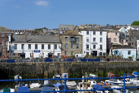 Marina, Falmouth, England, Great Britain