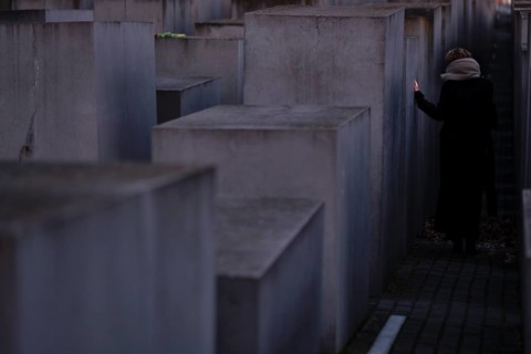 Germany, Berlin, 27 January 2024, Holocaust Memorial, Anniversary of the liberation of the