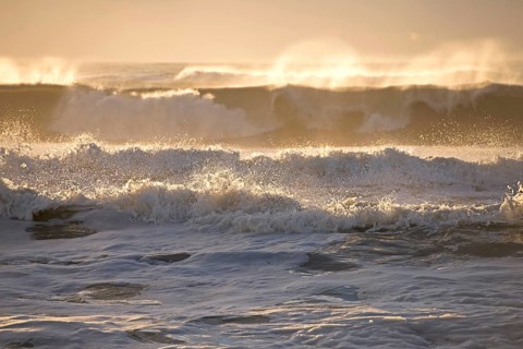 Wave action