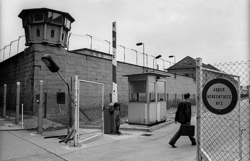 Germany, Berlin, 25.09.1991, former Stasi building in Hohenschönhausen, former Stasi prison