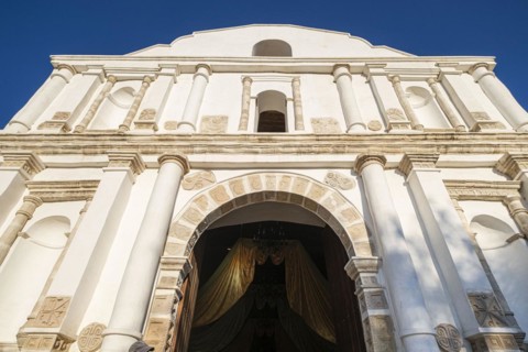 Iglesia católica Colonial, San Bartolomé Jocotenango, municipio del departamento de Quiché,