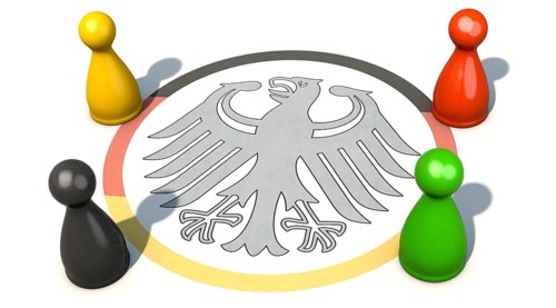 Coalition talks between CDU, SPD, FDP and Greens