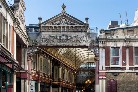 View of Leadenhall Market