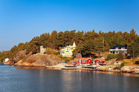 Archipelago island, Stockholm archipelago, Stockholm, Sweden, Scandinavia, Europe
