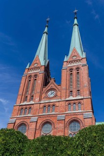 Evangelical Lutheran Skien Church, Skien, Telemark, Norway, Europe