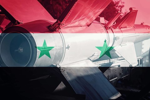 Weapons of mass destruction. Syrian ICBM missile. War Background