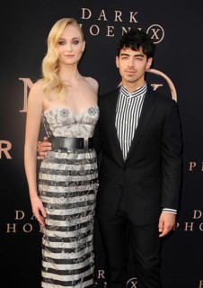 Sophie Turner and Joe Jonas at the Los Angeles premiere of 'Dark Phoenix' held at the TCL Chinese