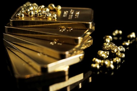 Gold bars 999 precious metal money investing economy