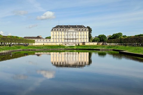 Augustusburg Palace Park, Brühl, North Rhine-Westphalia, Germany, Europe