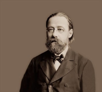Bedrich Smetana, 1824 – 1884, Czech composer, digital edited according to a photograph