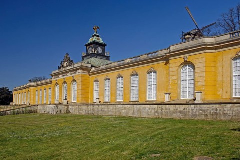 New Chambers, Sanssouci Park, Potsdam, Brandenburg, Germany, Europe