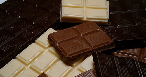 Black, Milk and White Chocolate Bars