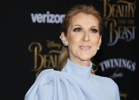 Celine Dion at the Los Angeles premiere of 'Beauty And The Beast' held at the El Capitan Theatre in