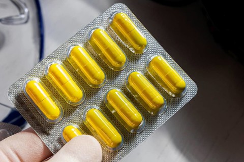 Pharmaceuticals, tablets and antibiotics. Medical concept treatment of diseases and prevention