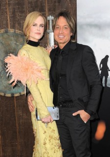 Nicole Kidman and Keith Urban at the Los Angeles premiere of 'The Northman' held at the TCL Chinese