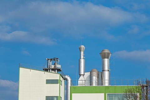 Industrial plant, starch factory