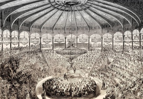 Elijah, oratorio by Felix Mendelssohn, Cirque d'Été, former Parisian theatre, Paris, France, 1857,