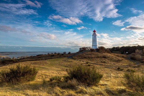Winter afternoon on Hiddensee