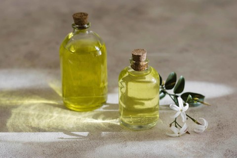 High view natural olive oils