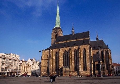 St. Bartholomew's Cathedral, Pilsen, Bohemia, St. Bartholomew, St. Bartholomew's Cathedral, Plzen,