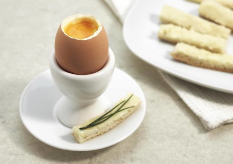 Soft-Boiled Chicken Egg in Eggcup