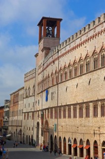 Perugia, Palazzo dei Priori, Piazza IV Novembre, IV Novembre Square, Umbria, Italy, Europe