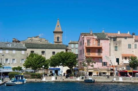 Old Town, Saint, St.-Florent, Corsica, France, Europe
