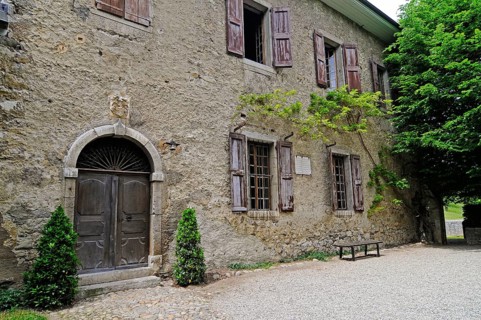 Les Charmettes, museum and former home of Jean-Jacques Rousseau, Chambery, Savoie department,