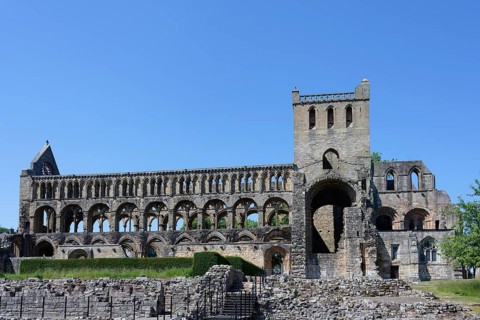 Ruin, Monastery, Jedburgh Abbey, Jedburgh, Scotland, Great Britain