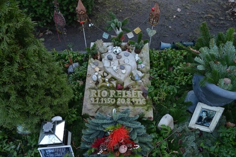 Grave of Rio Reiser, St. Matthew's Churchyard, Gravestone, Old St. Matthew's Churchyard Berlin,