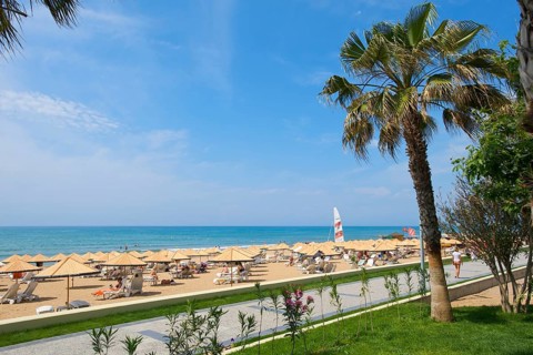 Side Beach, Turkish Riviera, Turkey, Asia