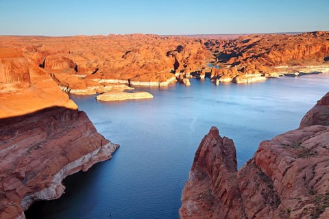 Hole-in-the-Rock-Kreuzung, Lake Powell, Glen Canyon National Recreation Area, Utah, USA, North