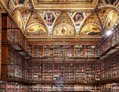 New York. Manhattan. Morgan Library