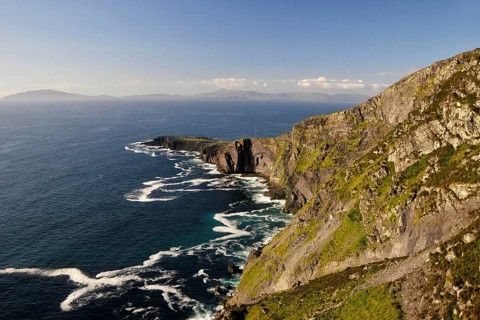 Fogher cliffs, steep coast