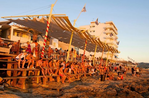 Cafe Mambo in San Antonio, Ibiza, Balearic Islands, Spain, Europe
