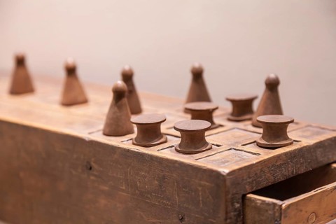Senet is one of the oldest known board games, 3.500 B.C. This is the father of Chess game