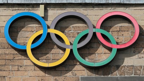 Olympic Rings, Cologne, Germany, Europe