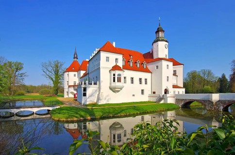 Fürstlich Drehna Palace, Fürstlich Drehna palace in Brandenburg, Germany, Europe