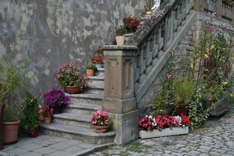 Iphofen, Stairs, Mainfranken