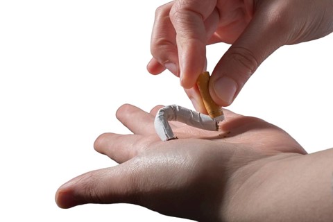 Tobacco smoke addiction, unhealthy lifestyle. Stop smoking, quit smoking or no smoking cigarettes.