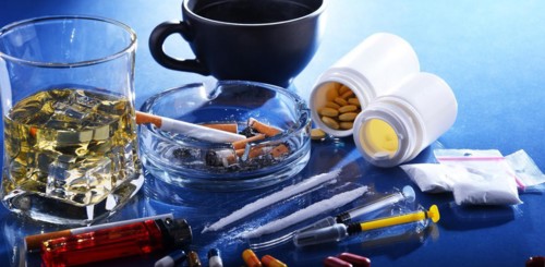 Addictive substances, including alcohol, cigarettes and drugs