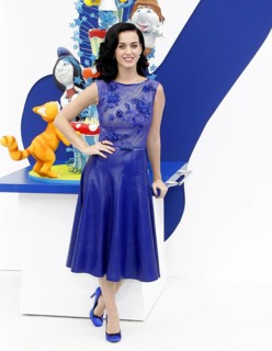 Katy Perry at the Los Angeles premiere of Smurfs held at the Regency Village Theater in Westwood on