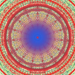 Esoteric spiritual energy images. Abstract coloured mandala