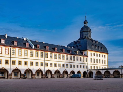 Friedenstein Castle, Gotha, Thuringia, Germany, Europe