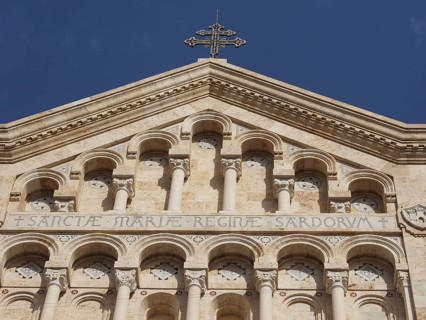 Santa Maria cathedral in Cagliari, Italy, Europe